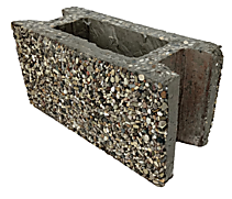 Стеновые блоки с разделкой каменная фактура ЧЕРНОМОРСКАЯ ГАЛЬКА ЦЕНА: 1300 руб.